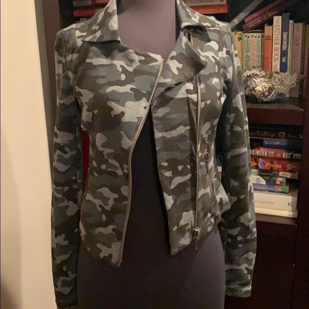 Camo Moto jacket